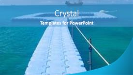  Presentation with contemplating - Colorful presentation theme enhanced with contemplating the sea living is easy backdrop and a teal colored foreground