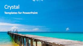  Presentation with contemplating - Audience pleasing presentation theme consisting of contemplating the sea path filled with love backdrop and a gray colored foreground