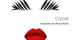  Presentation with contemporary art - PPT theme enhanced with contemporary-art-collage-minimal-design background and a white colored foreground