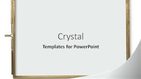  Presentation with memories - Slide deck consisting of contemporary-brass-frame-with-glass background and a  colored foreground