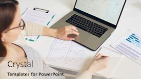  Presentation with pregnant - Amazing presentation design having contemporary-pregnant-broker-sitting backdrop and a lemonade colored foreground