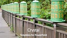  Presentation with roadside - Amazing slide set having contemporary worship - green plastic roadside prayer wheels backdrop and a  colored foreground