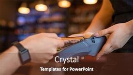  Presentation with holding hands - Amazing slides having contemporary-young-client-holding-plastic backdrop and a tawny brown colored foreground