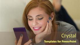  Presentation with dead egret birds lying - Presentation design with sunset winter landscape with nature background and a light gray colored foreground.