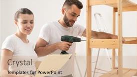  Presentation with instruction - Theme featuring content-young-woman-reading-instruction background and a soft green colored foreground