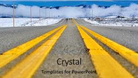  Presentation with changing season - Slides with  background and a  colored foreground