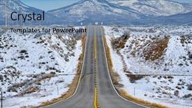  Presentation with changing season - Beautiful theme featuring  backdrop and a  colored foreground