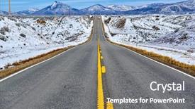  Presentation with changing season - PPT layouts consisting of  background and a  colored foreground