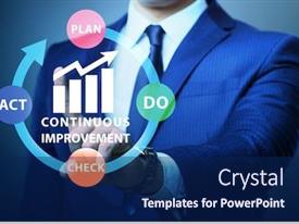 Continuous Improvement Concept In Business PPT template 92 ...