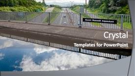  Presentation with russell - Colorful presentation enhanced with culvert - scott russell aqueduct carrying backdrop and a gray colored foreground