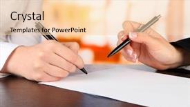  Presentation with partners - Amazing slide deck having seminar words actions - strategy ideas planning action goals backdrop and a lemonade colored foreground