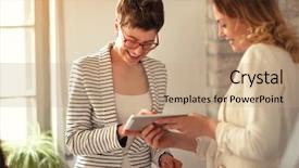  Presentation with contract - Colorful PPT theme enhanced with contract for sign - digital signature backdrop and a coral colored foreground