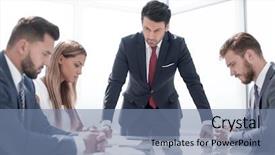  Presentation with employee relations - Amazing theme having contract with the employee backdrop and a seafoam green colored foreground