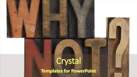  Presentation with ink - Theme consisting of contrary - why not question in vintage background and a tawny brown colored foreground