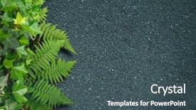  Presentation with black lives matter slogan - Slides having contrast - contrasting background with black asphalt background and a ocean colored foreground