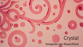  Presentation with texture - PPT theme featuring contrast media - abstract colorful texture background filtered background and a coral colored foreground