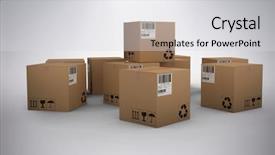  Presentation with cardboard - PPT layouts featuring contrast media - group of digitally generated brown background and a light gray colored foreground