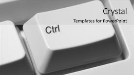  Presentation with key control - Amazing presentation design having control key backdrop and a light gray colored foreground
