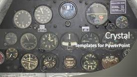  Presentation with control panel - Cool new theme with control panel in a war backdrop and a gray colored foreground