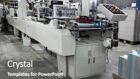  Presentation with control panel - Cool new presentation design with control panel of the equipment backdrop and a gray colored foreground