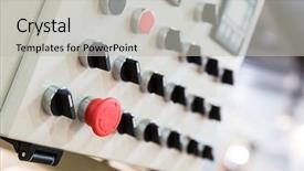  Presentation with pharmaceutical analysis electro phoresis - Presentation theme enhanced with modular panels - electro panel background and a light gray colored foreground