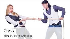  Presentation with conflict in bible - Audience pleasing PPT theme consisting of control sexual harassment - family conflict with man backdrop and a  colored foreground