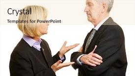  Presentation with seniors - Colorful presentation theme enhanced with controversial - couple of seniors in suit backdrop and a lemonade colored foreground