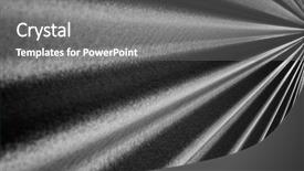  Presentation with steel - Presentation design having convergence - black and white image background and a gray colored foreground