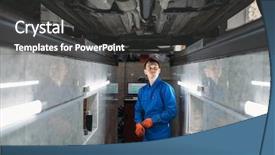  Presentation with checks - Cool new slides with convergence - mechanic in the pit checks backdrop and a dark gray colored foreground