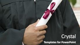  Presentation with diploma - Amazing slides having private unique special rare distinct backdrop and a dark gray colored foreground