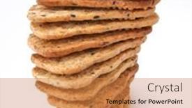  Presentation with chip - PPT layouts featuring cookie-tower-a-stack background and a  colored foreground