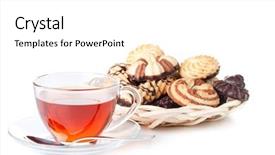  Presentation with cookies - Cool new presentation theme with  backdrop and a  colored foreground