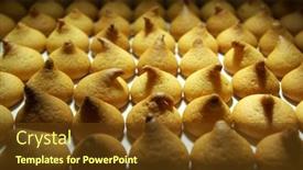  Presentation with element - Slides with cookies-in-dark-element background and a tawny brown colored foreground