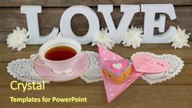  Presentation with happy mothers day - PPT theme with flowers and happy mothers day background and a tawny brown colored foreground