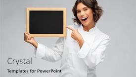  Presentation with black people - Amazing PPT layouts having cooking-advertisement-and-people-concept backdrop and a light gray colored foreground