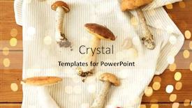  Presentation with kitchen towel - Cool new presentation theme with cooking-and-harvest-concept-different backdrop and a lemonade colored foreground