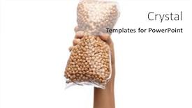  Presentation with dried food - PPT layouts having cooking-and-long-shelf-life background and a white colored foreground