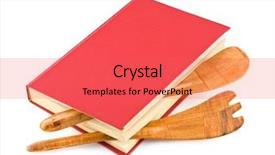  Presentation with cookbook - Slide set having medical stethoscope rests on top of a computer keyboard background and a gray colored foreground