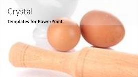  Presentation with cooking - Audience pleasing slide set consisting of cooking-cookies-isolated-on-white backdrop and a white colored foreground