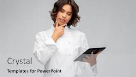  Presentation with culinary - Audience pleasing PPT layouts consisting of cooking-culinary-and-people-concept backdrop and a light gray colored foreground