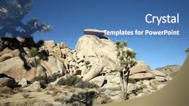  Presentation with volcanic rock - Cool new presentation with cool ancient volcanic rock formations backdrop and a  colored foreground