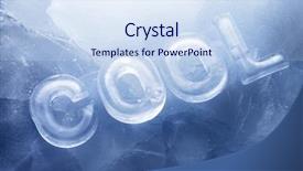  Presentation with ice - Amazing slides having cool made with real ice backdrop and a  colored foreground