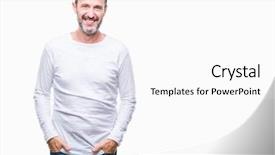  Presentation with cool - Cool new PPT layouts with cool smile on face lucky backdrop and a white colored foreground