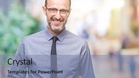  Presentation with cool - PPT theme consisting of cool smile on face lucky background and a  colored foreground