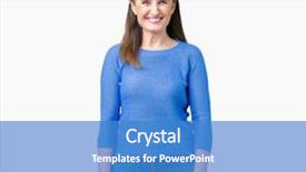  Presentation with age in place - Presentation featuring cool smile on face lucky background and a  colored foreground