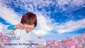  Presentation with rural tourism concept - Amazing PPT theme having cool-spring-in-israel-adorable backdrop and a sky blue colored foreground