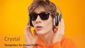  Presentation with yellow orange - 