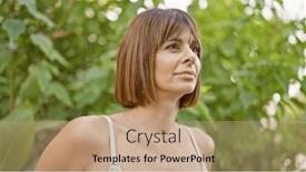  Presentation with beautiful hispanic woman - Slide deck having cool-young-hispanic-woman and a coral colored foreground