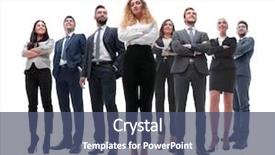  Presentation with business team join hands white - Theme with line staff management - happy successful business team isolated background and a gray colored foreground