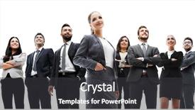  Presentation with business team join hands white - PPT theme having line staff management - happy successful business team isolated background and a dark gray colored foreground